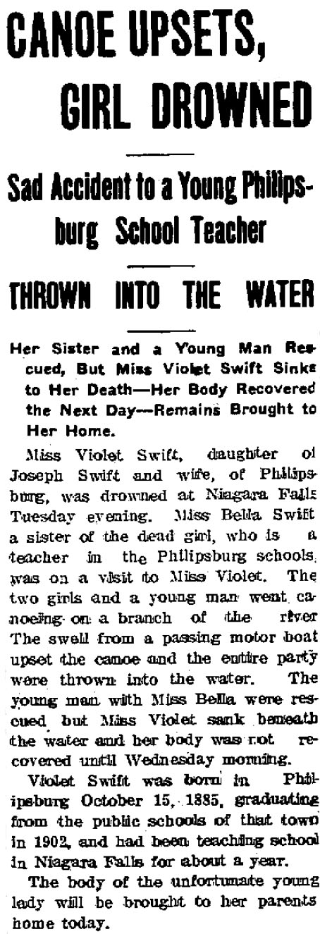 Violet Swift Philipsburg PA